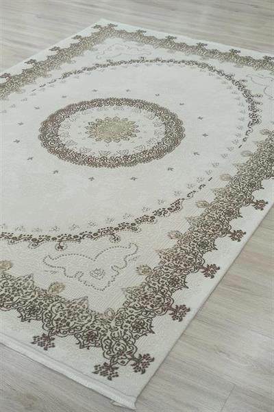 PERA VİZON KADİFEMSİ YÜZEY POLYESTER HALI 27388 VİZON E