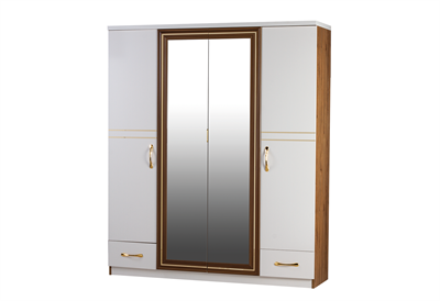 Elmas 4 Kapaklı Gardırop