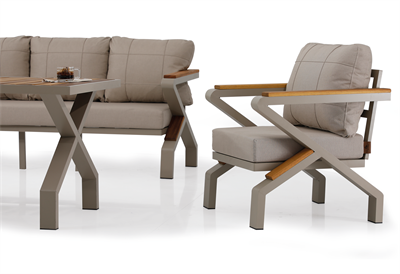 Haliç Alüminyum Bahçe Mobilya Takımı