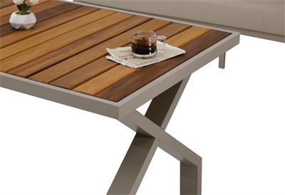 Haliç Alüminyum Bahçe Mobilyası Orta Sehpa