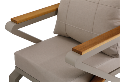 Haliç Alüminyum Bahçe Mobilyası Tekli Koltuk