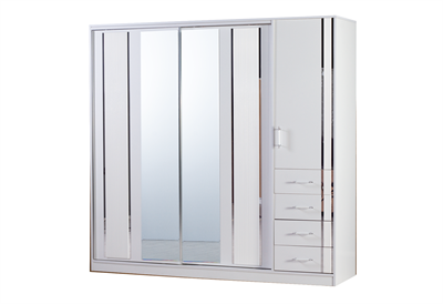 Pırlanta 5 Kapaklı Gardırop