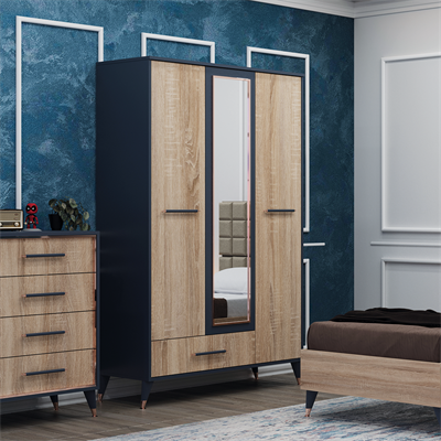 Tokyo 3 Kapaklı Gardırop