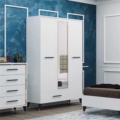 Tokyo 3 Kapaklı Gardırop