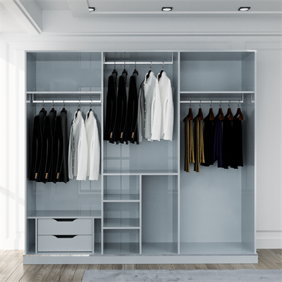 Venedik 6 Kapaklı Gardırop