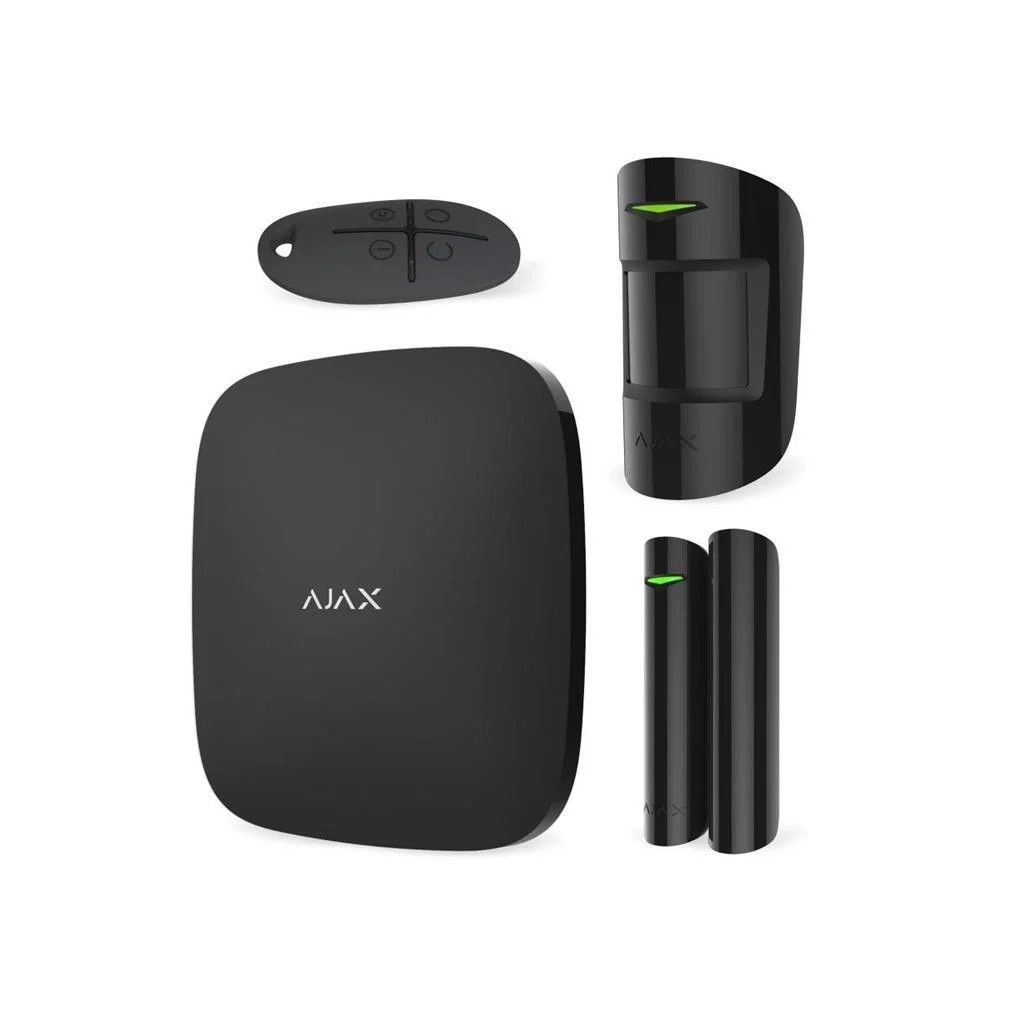 AJAX  StarterKit, Kablosuz, Alarm Kiti, SİYAH