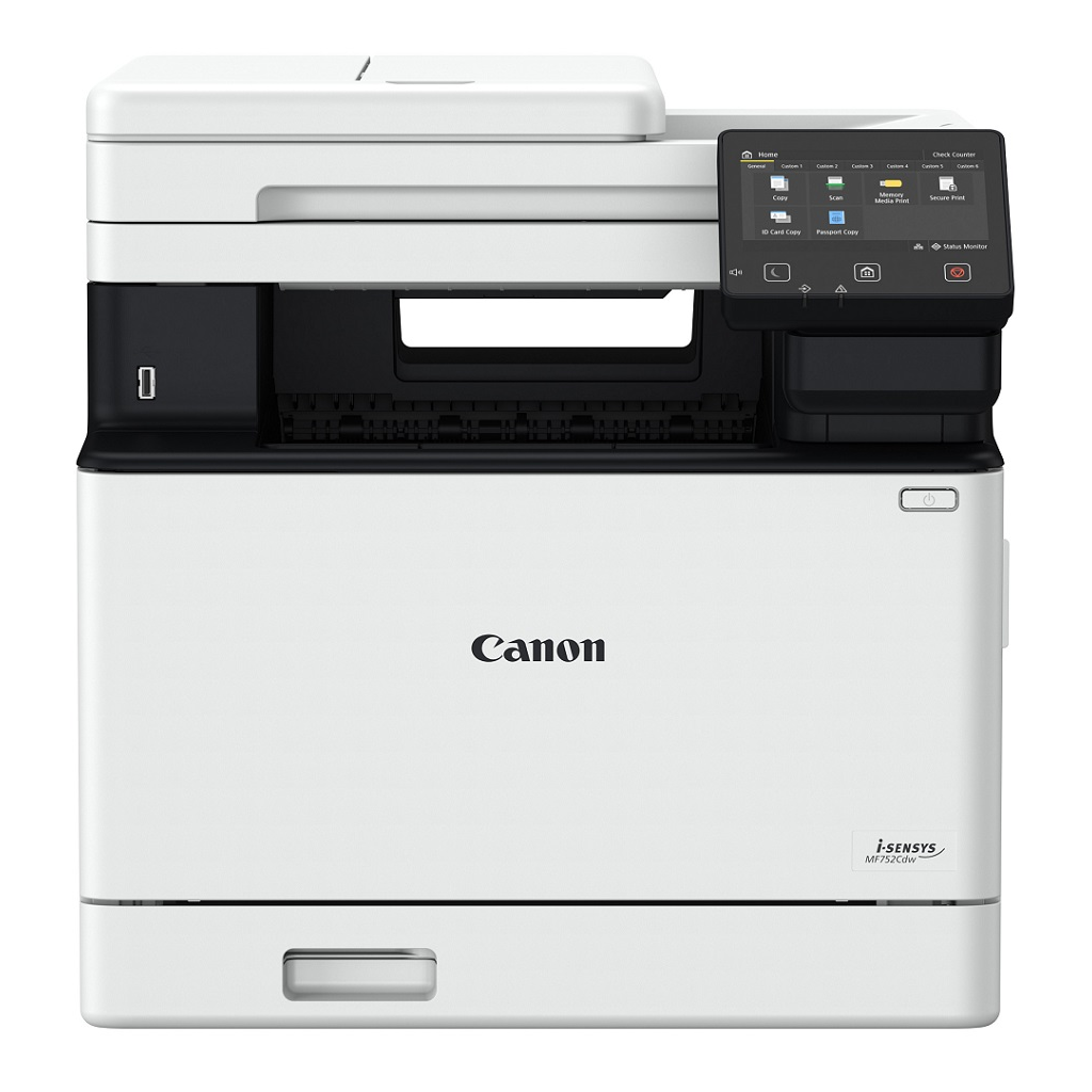 CANON i-SENSYS MF752CDW, Renkli Lazer Yazıcı,  Tarayıcı, Fotokopi, Wifi, Lan, Duplex, ORİJİNAL TONERLİ, TÜRKİYE Distibütör GARANTİLİ