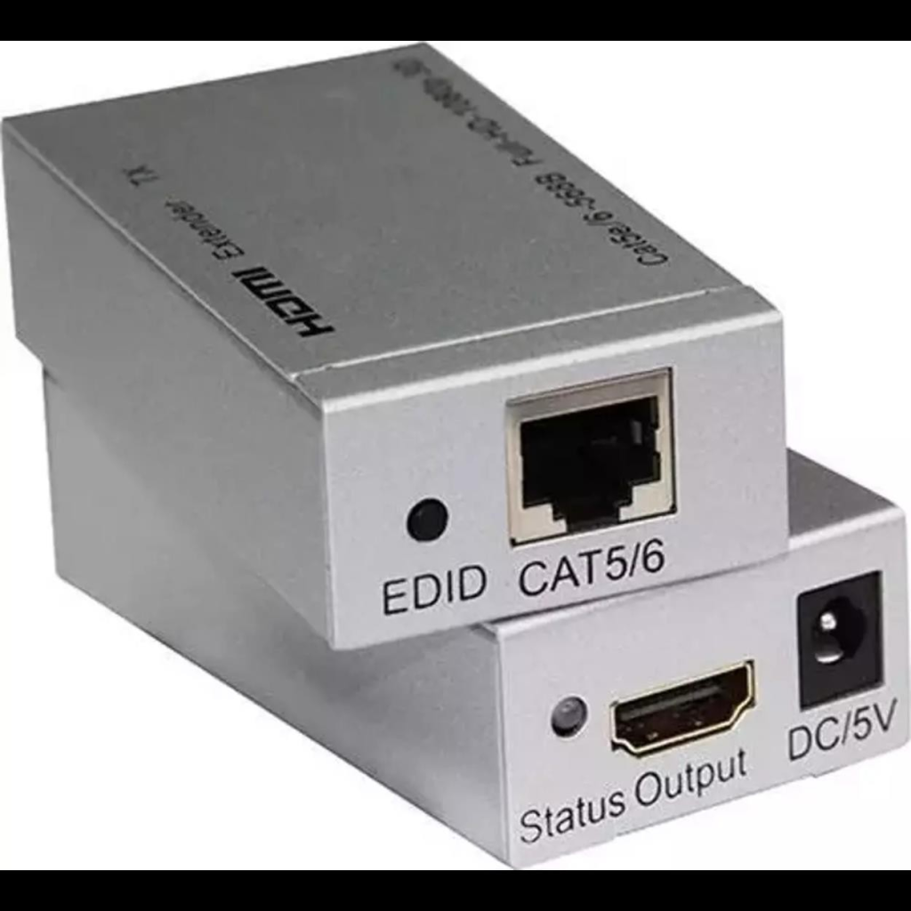 HYTECH HY-HDEX62, HDMI Exterder, Cat6 Kablo Üzerinde 60Metre Görüntü Aktarıcı.