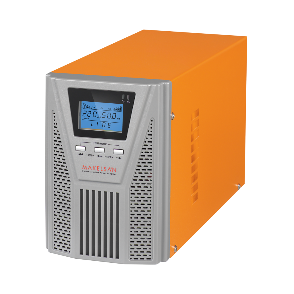 MAKELSAN Powerpack SE 1 KVA Online UPS(2x9A Akü)
