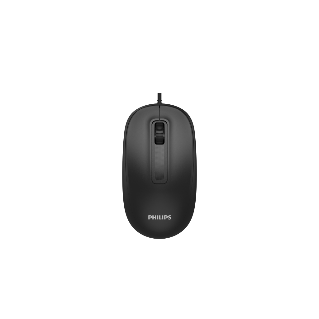PHILIPS SPK7238B, Siyah, Usb Kablolu, 1200dpi, 3 Tuşlu Optic Mouse