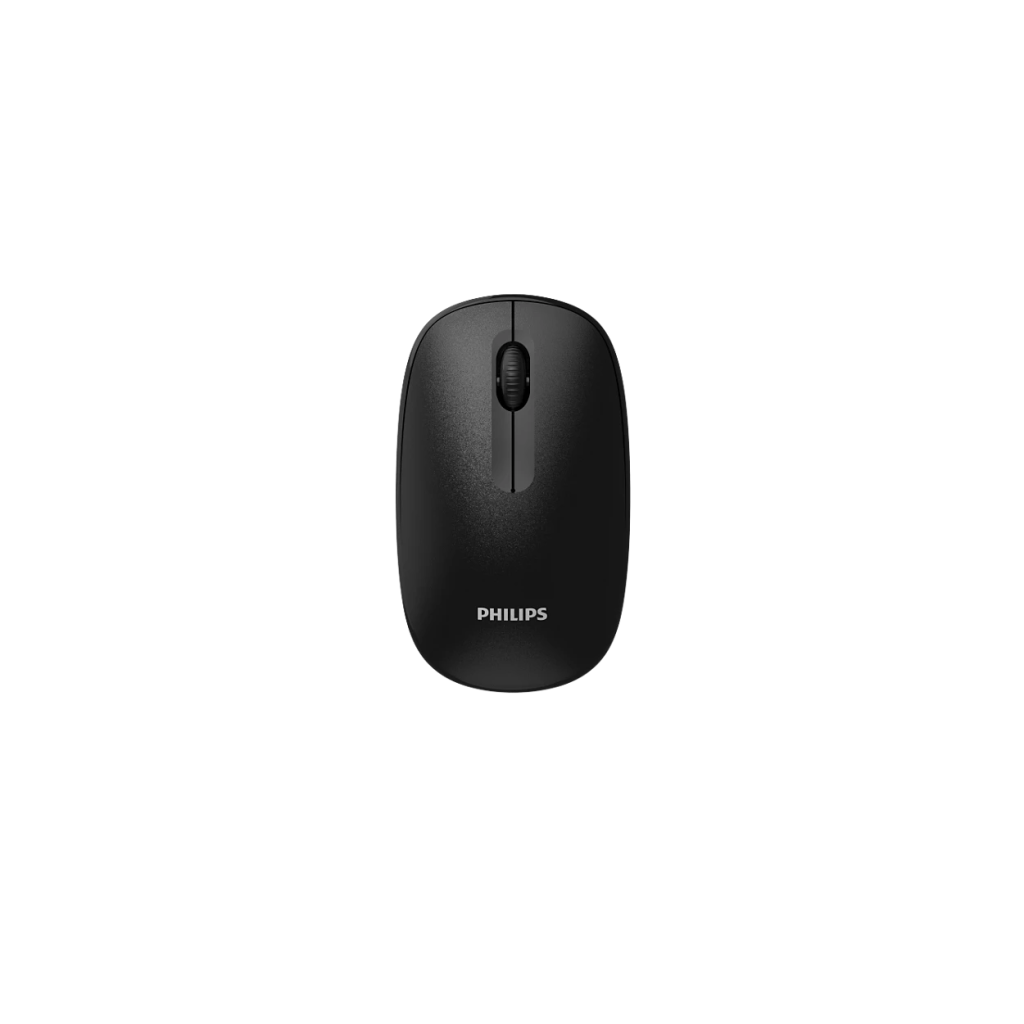 PHILIPS SPK7318B, Siyah, USB Nano 2,4Gh Kablosuz, 1600dpi, Optic, Sessiz Click, 3 Tuşlu, Mouse