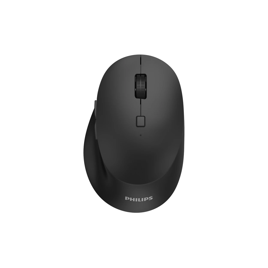 PHILIPS SPK7607B, Siyah, USB Nano 2,4Gh ve Bluetooth Kablosuz, 3200dpi, Optic, 7 Tuşlu, Sessiz Click, Mouse