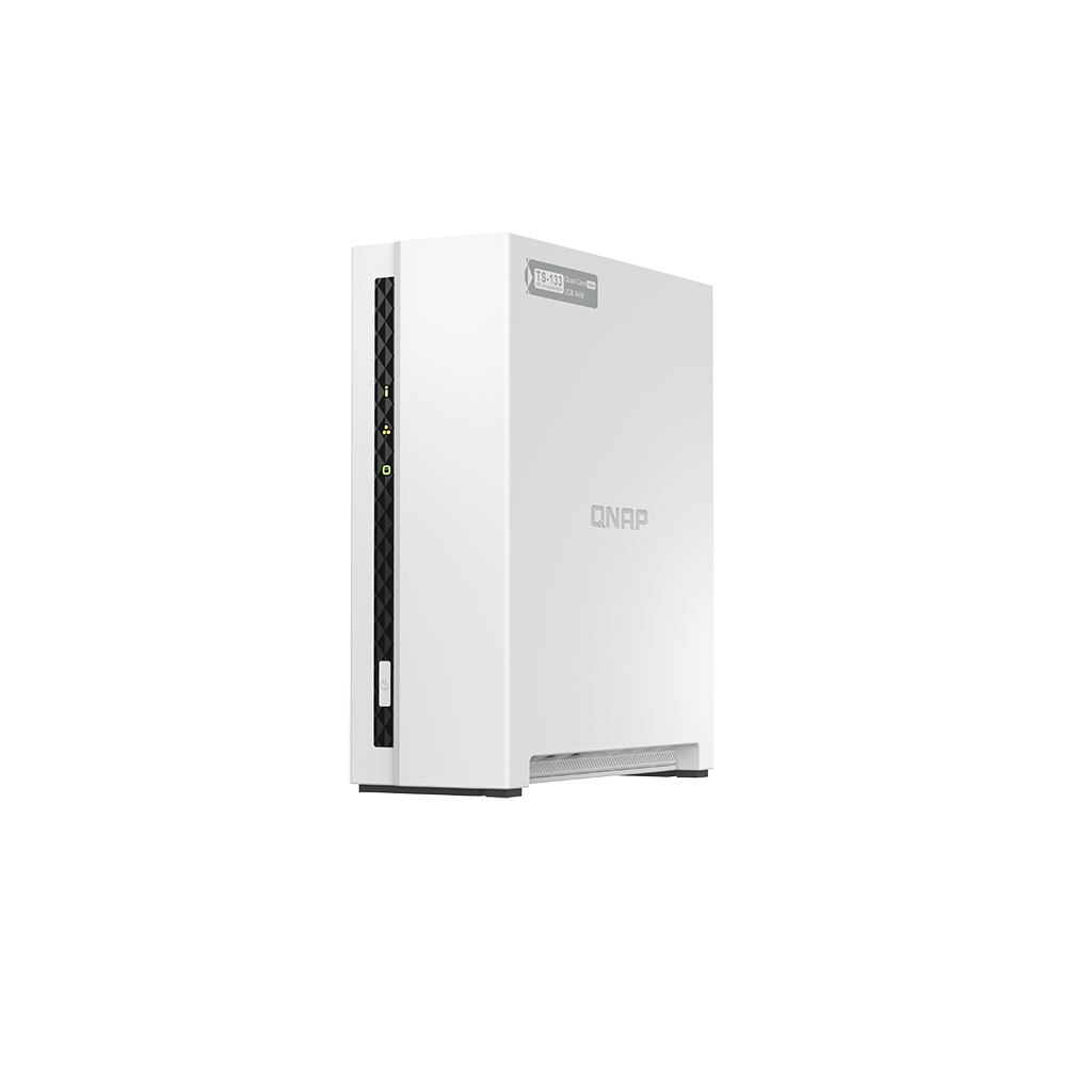 QNAP TurboNAS TS-133-2G, 2Gb Ram, 1xYuvalı, Tower NAS