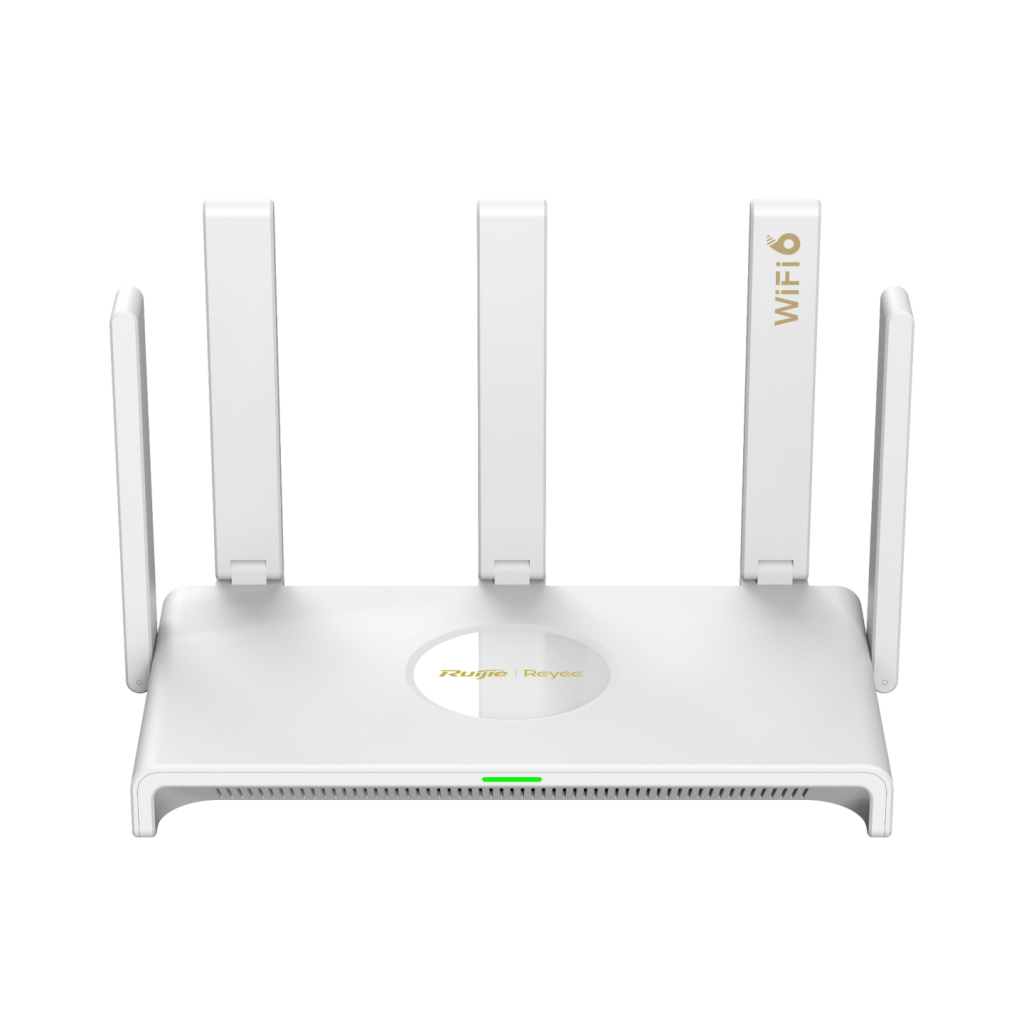 RUIJIE Reyee RG-EW3000GX, AC1300, 4Port GigaBit, 1267Mbps, Dual Band, Wifi 6, Masaüstü, Reyee Mesh, Router