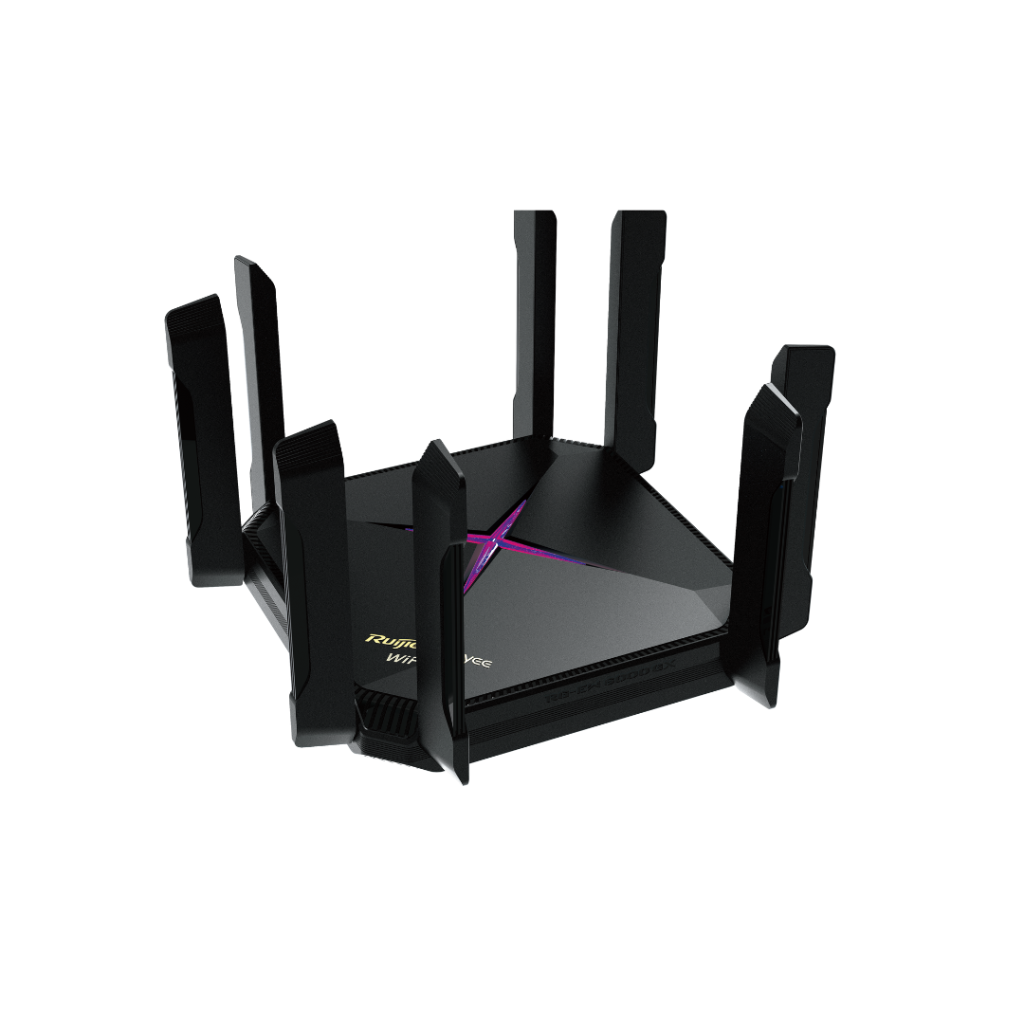 RUIJIE Reyee RG-EW6000GX, AC1300, 4Port GigaBit, 1267Mbps, Dual Band, Wifi 6, Masaüstü, Reyee Mesh, Router