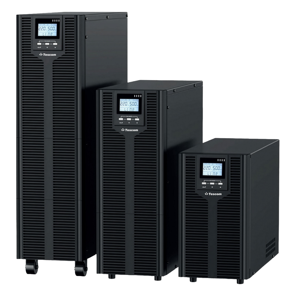 TESCOM Teos+ 10 KVA Online 3F/1F UPS (900960164) (20x7A Akü)
