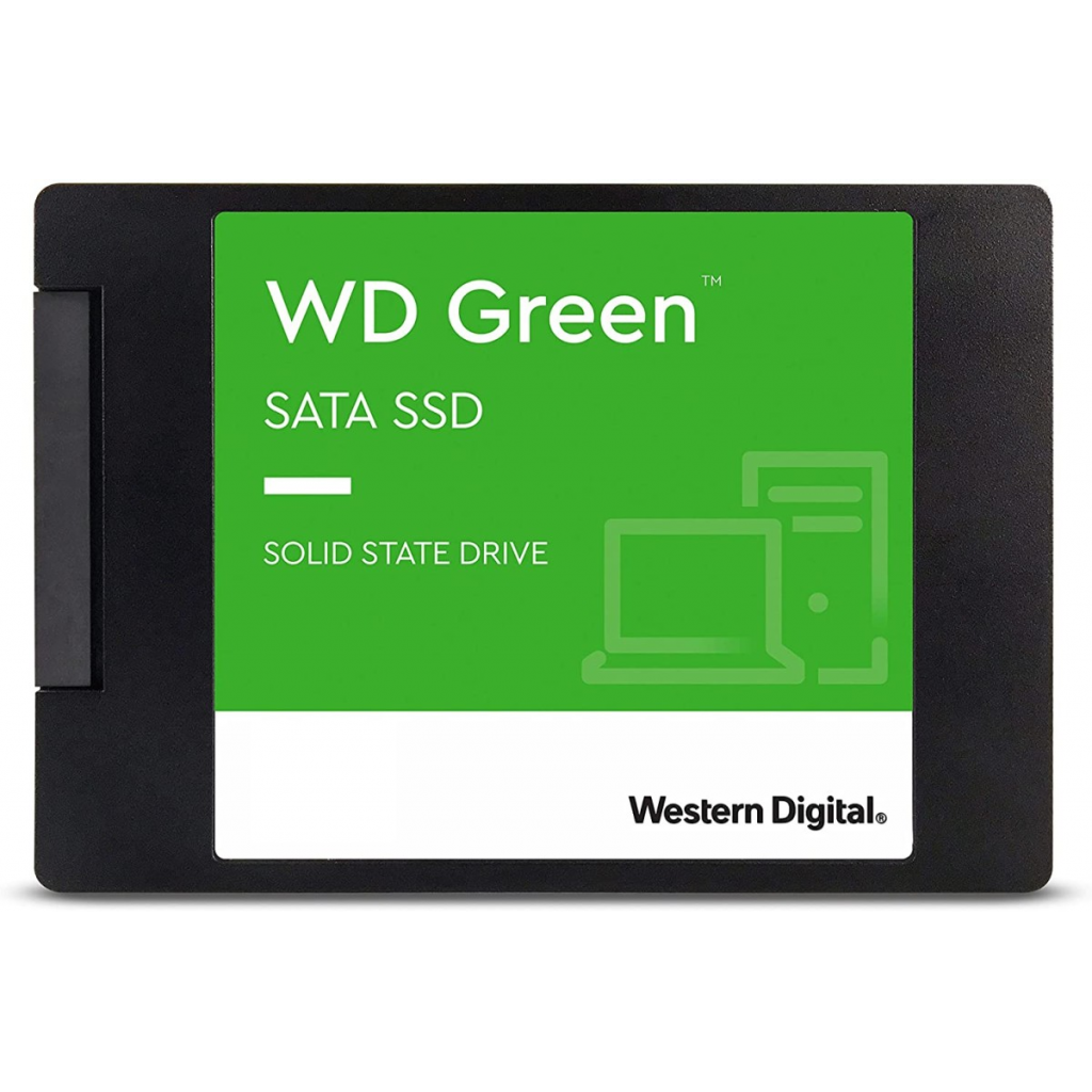 WD Green, WDS480G3G0A, 480GB, 545/465, 3D NAND, 2,5