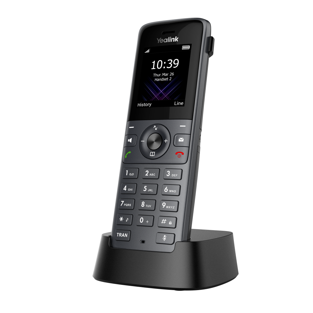 YEALINK W73H, Dect, Kablosuz IP TELEFON, Siyah, 1.8