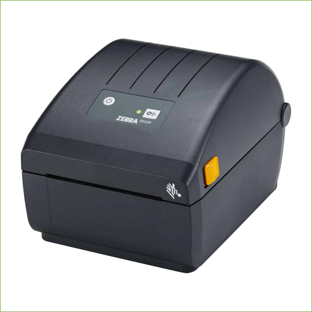 ZEBRA ZD220D, Barkod  Yazıcı, Direkt Termal Ribonsuz, 102mm/s Hız, 104mm Baskı Genişliği, 203 DPI, USB (ZD22042-D0EG00EZ)