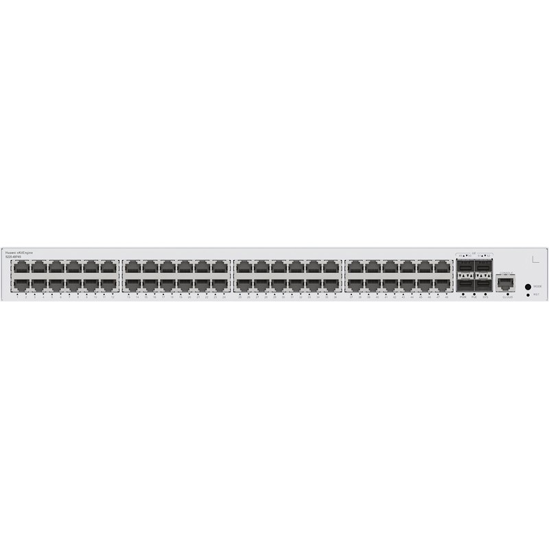 HUAWEI EKITENGINE S220-48P4S 48 PORT GIGABIT+4X1GB SFP CONSOLE PORT L2 YÖNETİLEBİLİR 380W POE RACKMOUNT SWITCH