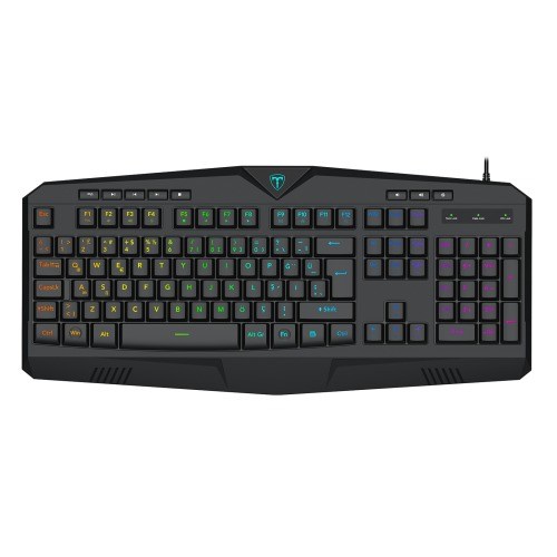 T-DAGGER T-TGK205, SUBMARINE, USB Kablolu, Türkçe Q, RGB Backlight, Membran Tuşlar, 104 Tuşlu, Multimedya, Gaming Klavye