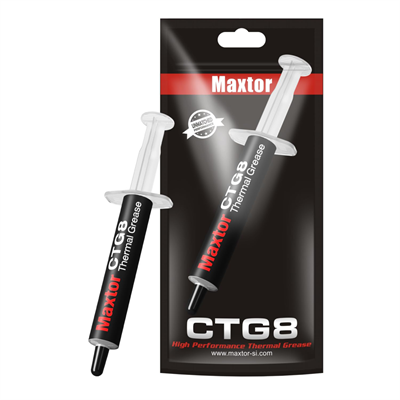 MAXTOR CTG8, 2Gram, Yüksek Performanslı,  Termal Macun, Termal İletkenlik: 12.8W/mK