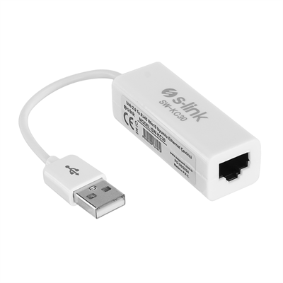 S-LINK SW-KC30, USB2.0 To RJ45, Ethernet Kartı