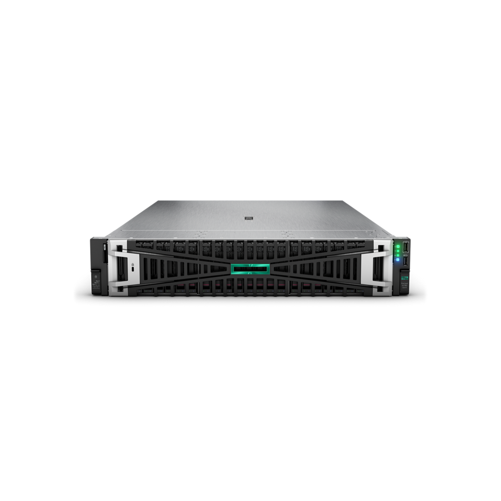 HP P71674-425, DL380, GEN11, Intel Xeon Silver 4510, 2x32Gb DDR5 RDIMM Ram, 2x960Gb SSD Disk, MR408i-o NC 8SFF, 2x1000W Power, 2U RACK, SERVER