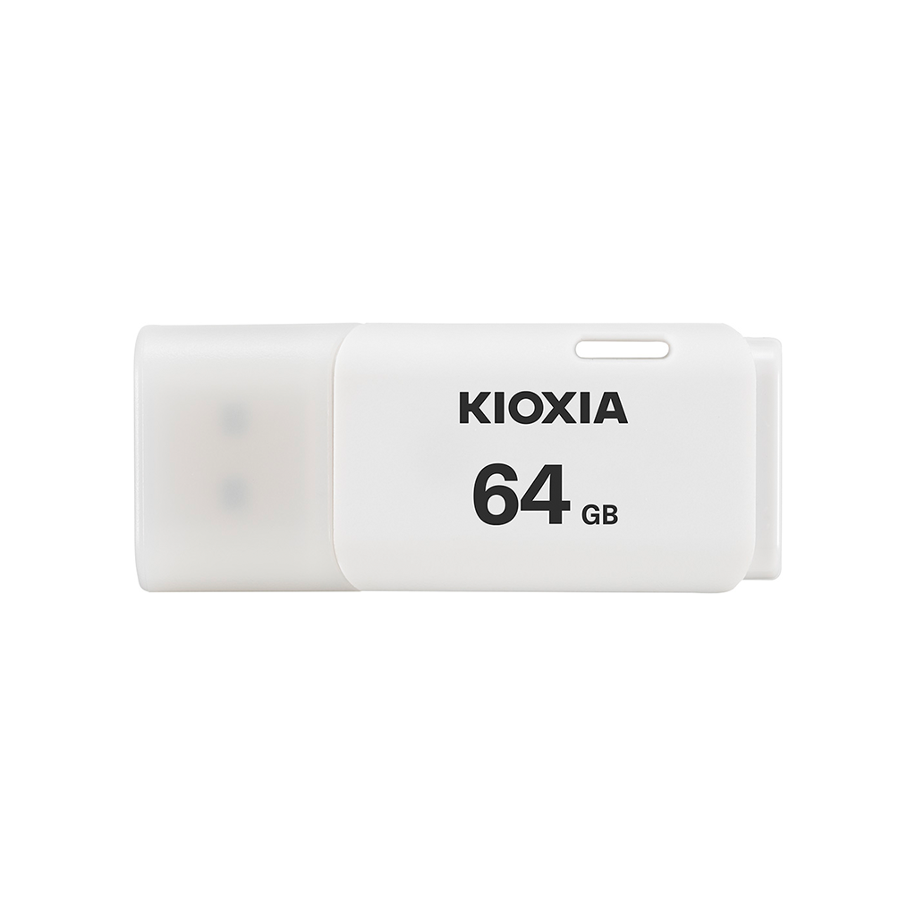 KIOXIA U202W 64GB USB 2.0 TransMemory Flash Disk (Beyaz)