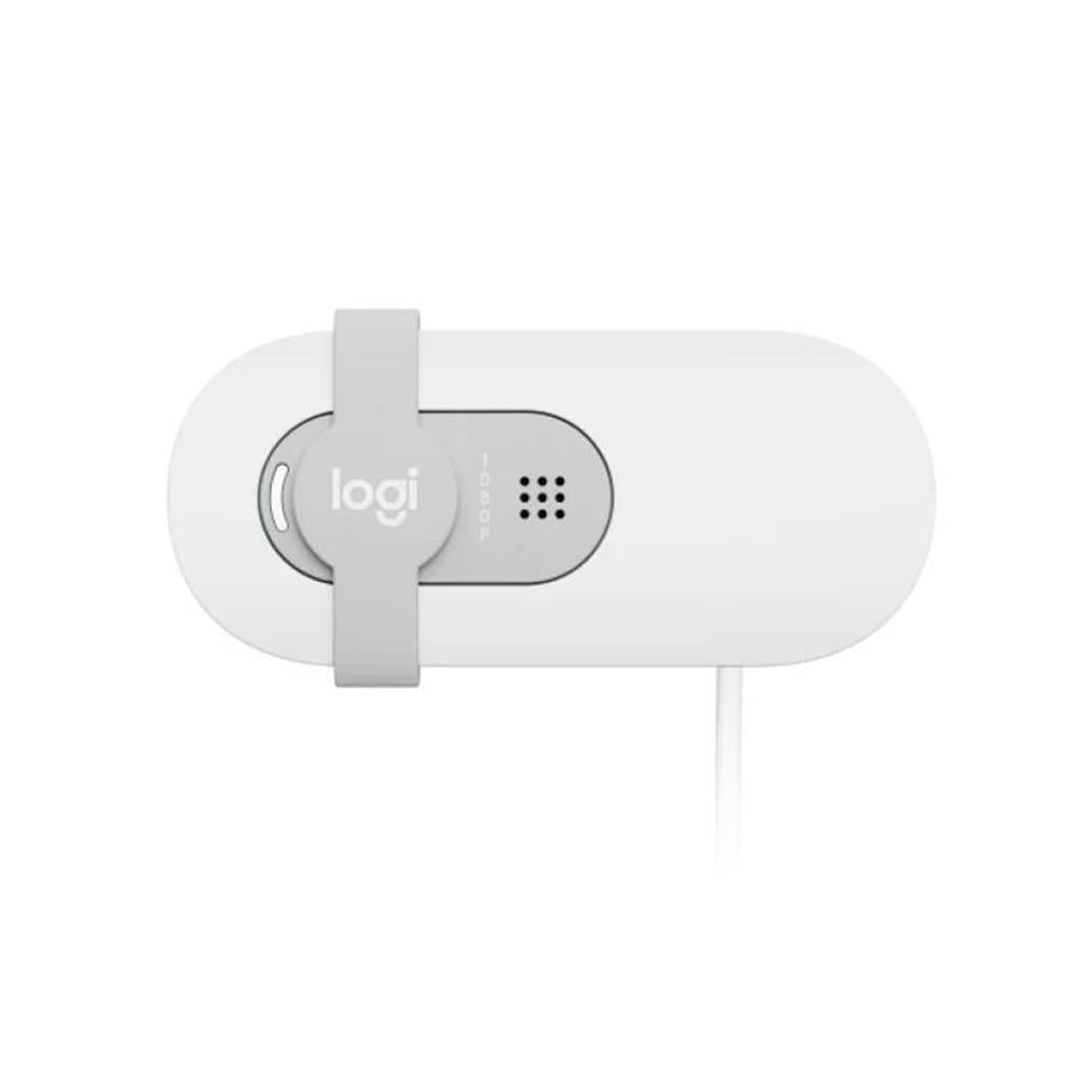 LOGITECH  960-001617, BRIO 100 WCM V-U0072, Full HD, Dahili Mikrofonlu, Beyaz Webcam