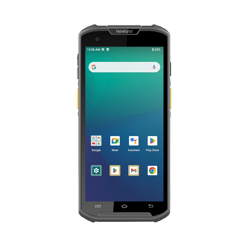 NEWLAND MT9300-W4-SS-DO, WiFi, Data Only, Android, GPS, NFC, Bluetooth, 5.5 inç Dokunmatik Ekran, 2D Karekod, EL Terminali (Kılıf var)