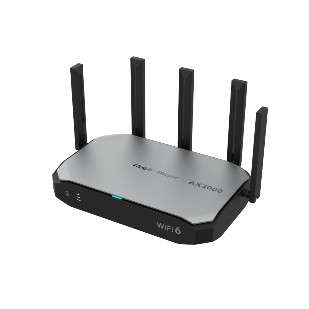 RUIJIE Reyee RG-EG105GW-X 5 Port Gigabit, Web  Yönetilebilir, 2 WANs, 150 Kullanıcı, 2976 Mbps Router