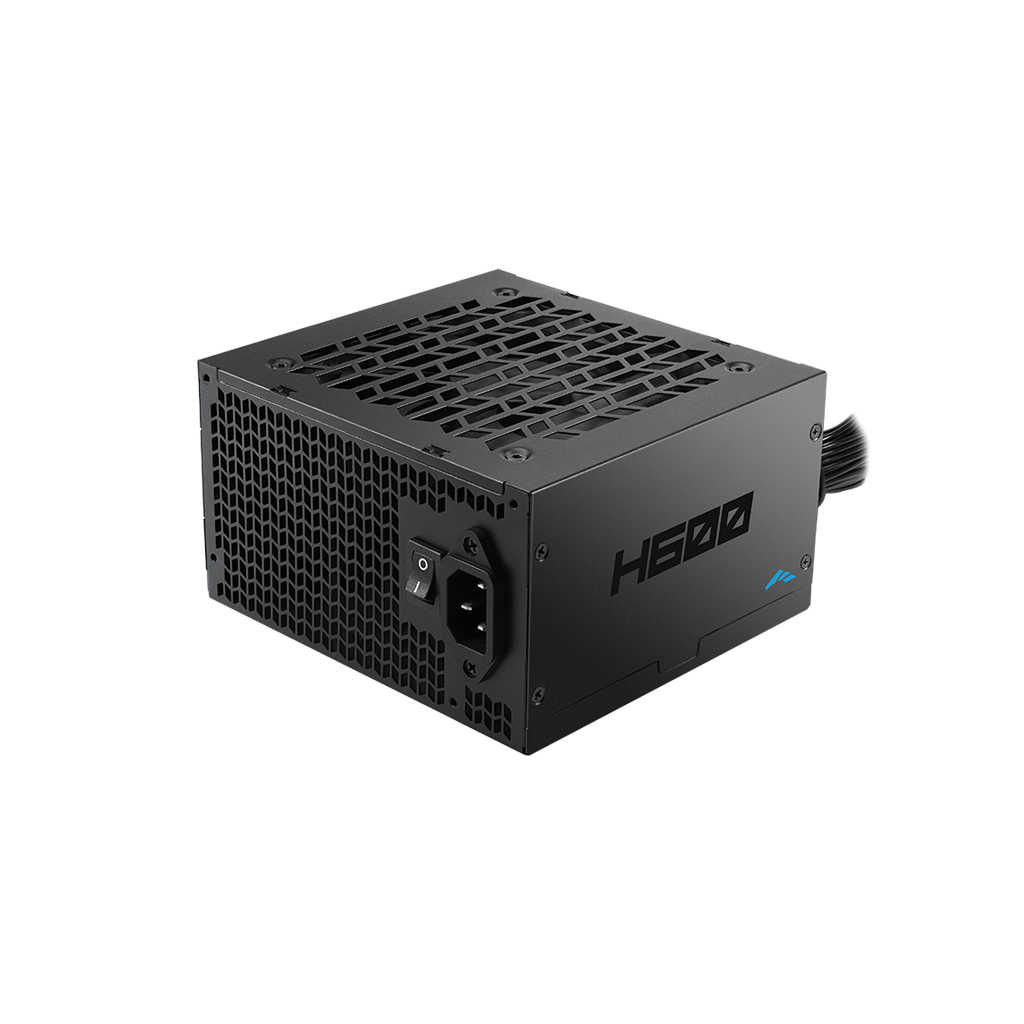 SAMA H600, 600W, Black, 80 Plus, Aktif PFC, Siyah, GAMING, ATX, Power Supply (PSU)