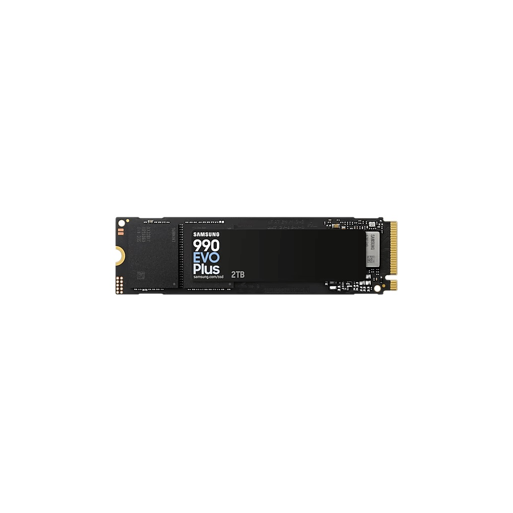 SAMSUNG MZ-V9S2T0BW, 990 EVO PLUS, 2TB, 7250/6300, Gen4, NVMe PCIe M.2 2280, SSD (Türkiye Distribütörü Garantili)
