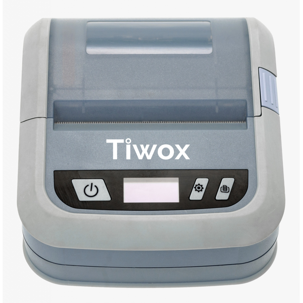 Tiwox BT-5050, Termal, Taşınabilir, Fiş Yazıcı, 70mm/s Hız, 72mm Kağıt, 203 DPI, Otomatik Kesici YOK, Bluetooth, USB