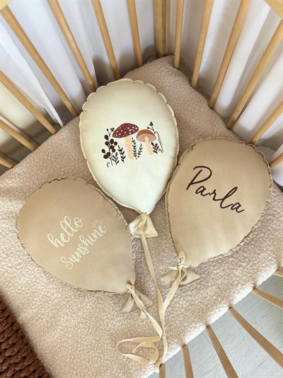 MASHROOM İSME ÖZEL NAKIŞLI 3 LÜ BALON TAKIMI - 13