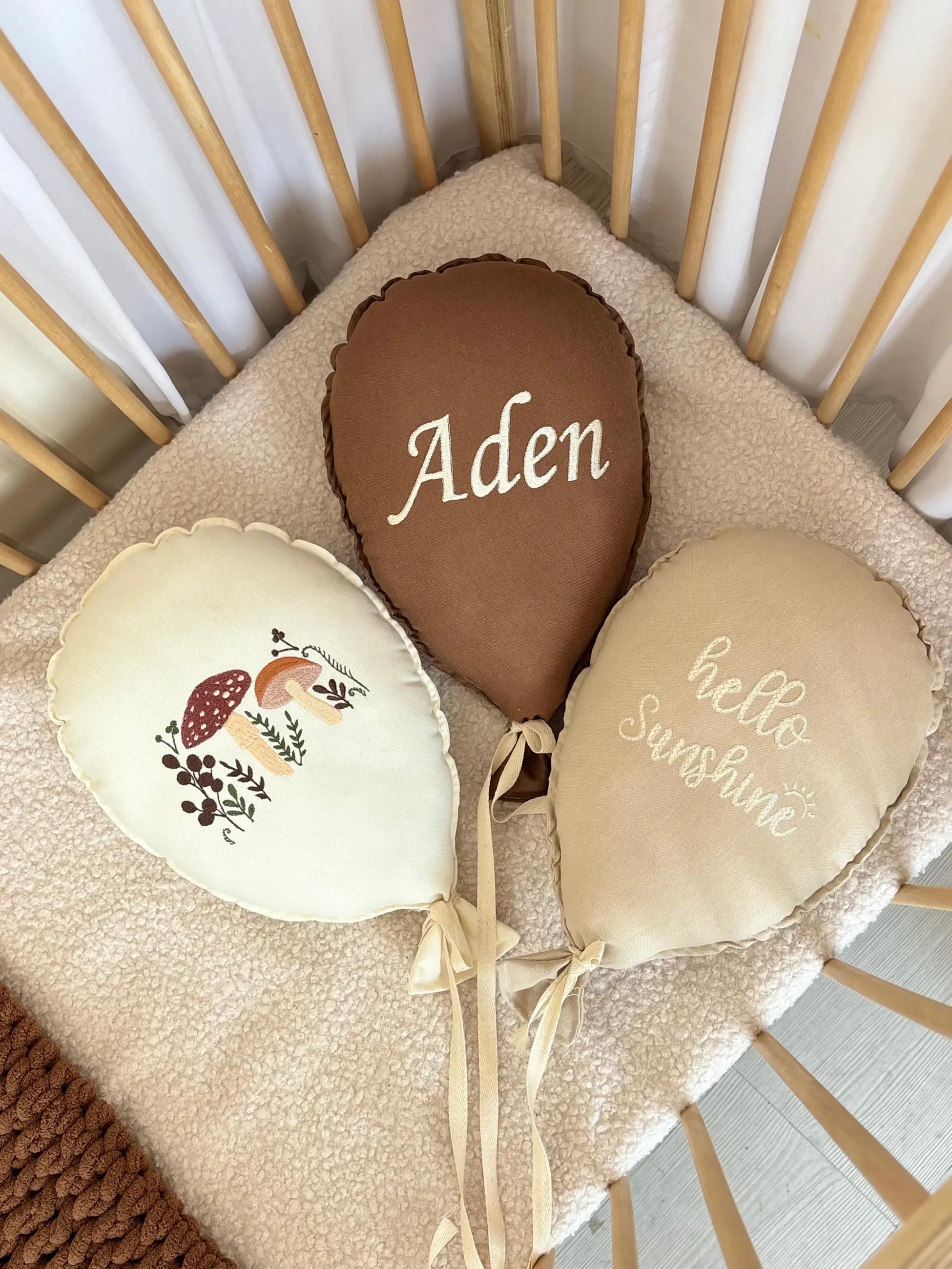 MASHROOM İSME ÖZEL NAKIŞLI 3 LÜ BALON TAKIMI - 5