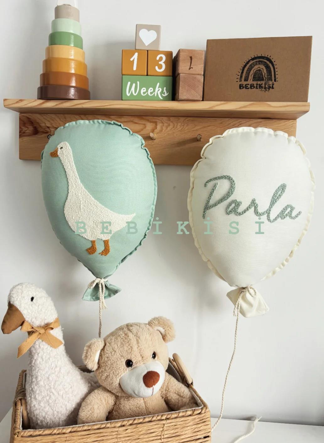 MİNT YEŞİLİ ÖRDEKLİ 2Lİ BALON TAKIMI - Mint