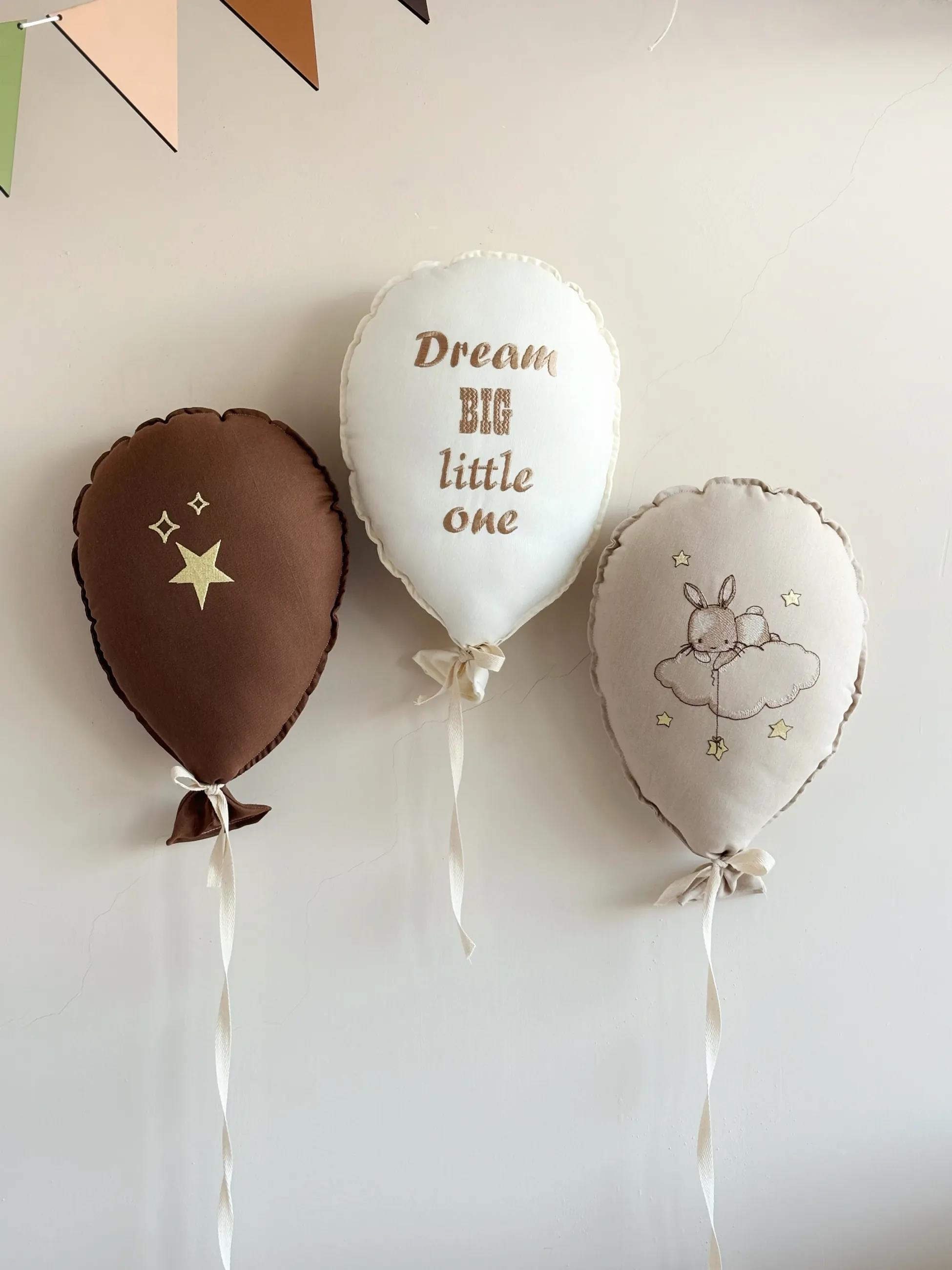 UYUYAN TAVŞAN  BALON TAKIMI - 3'LÜ