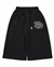 LongLine Baggy Short “RED VEYRA” - Black