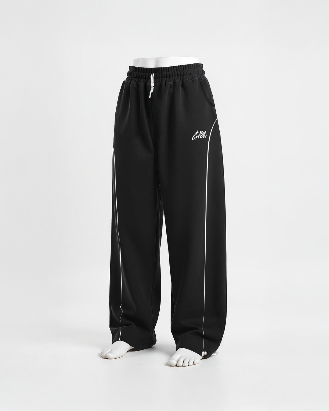 TRX スウェットシステム Red Grow ZEROX Unisex Kışlık Sweatpant Rahat Kesim Kalın Eşofman Altı
