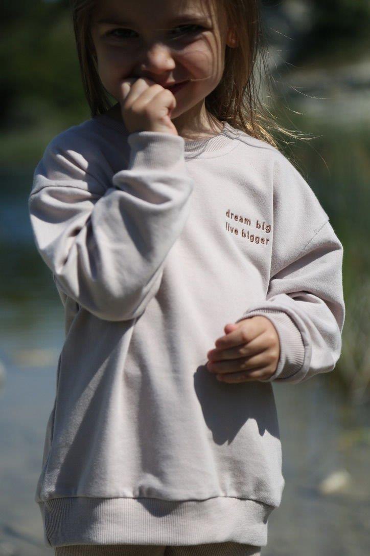 vizon unisex rahat kesim bebek çocuk sweatshirt