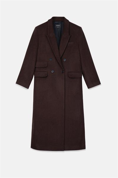 Kadın Kahverengi Oversize Kaban