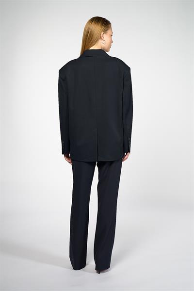 Kadın Lacivert Oversize Blazer