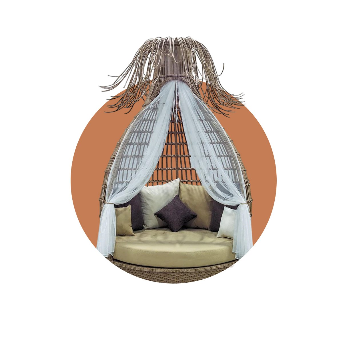 Rattan Bahçe Salıncağı