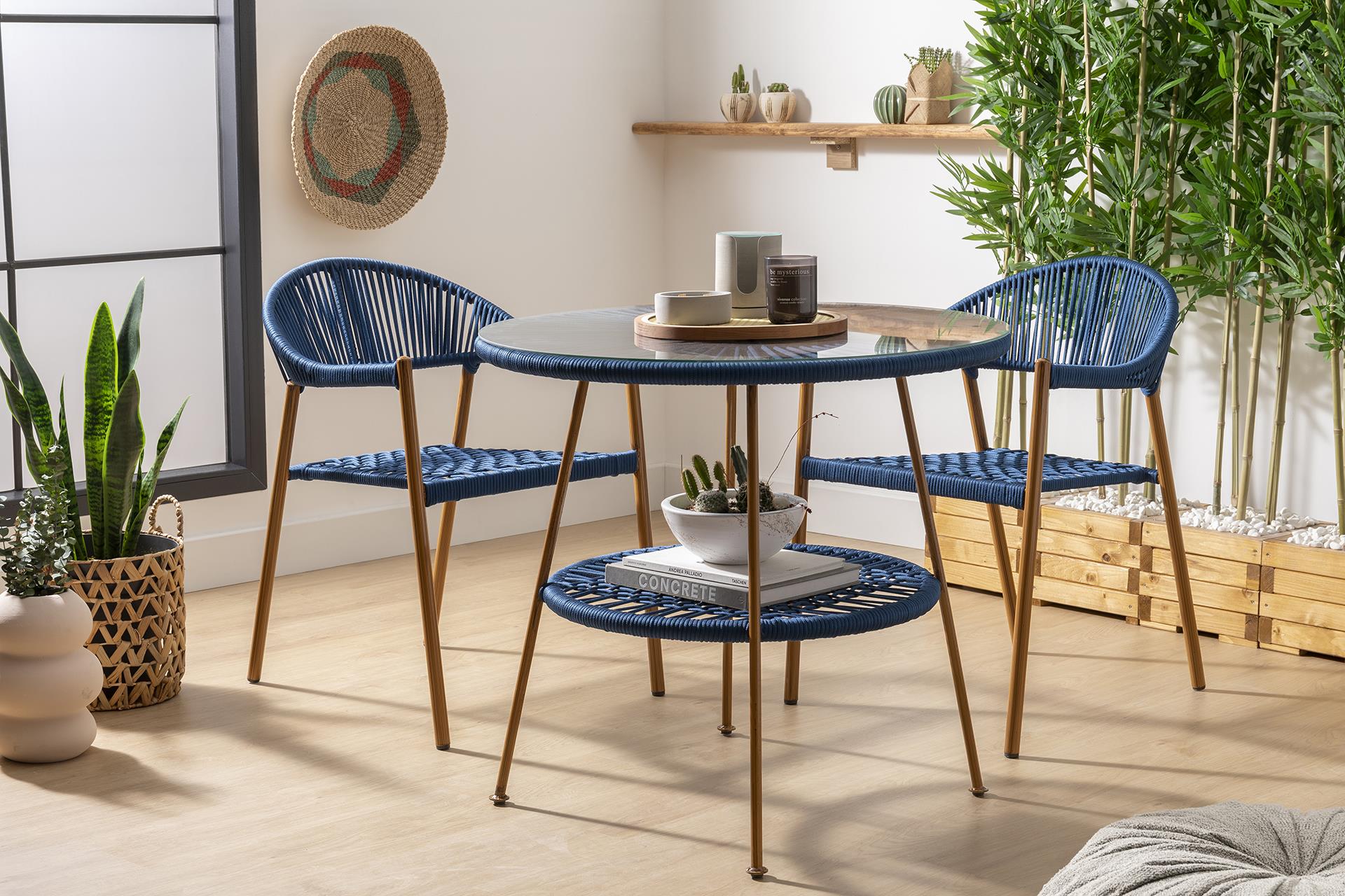 Lisa Çay Seti | Mavi İp | Polyester | Formood