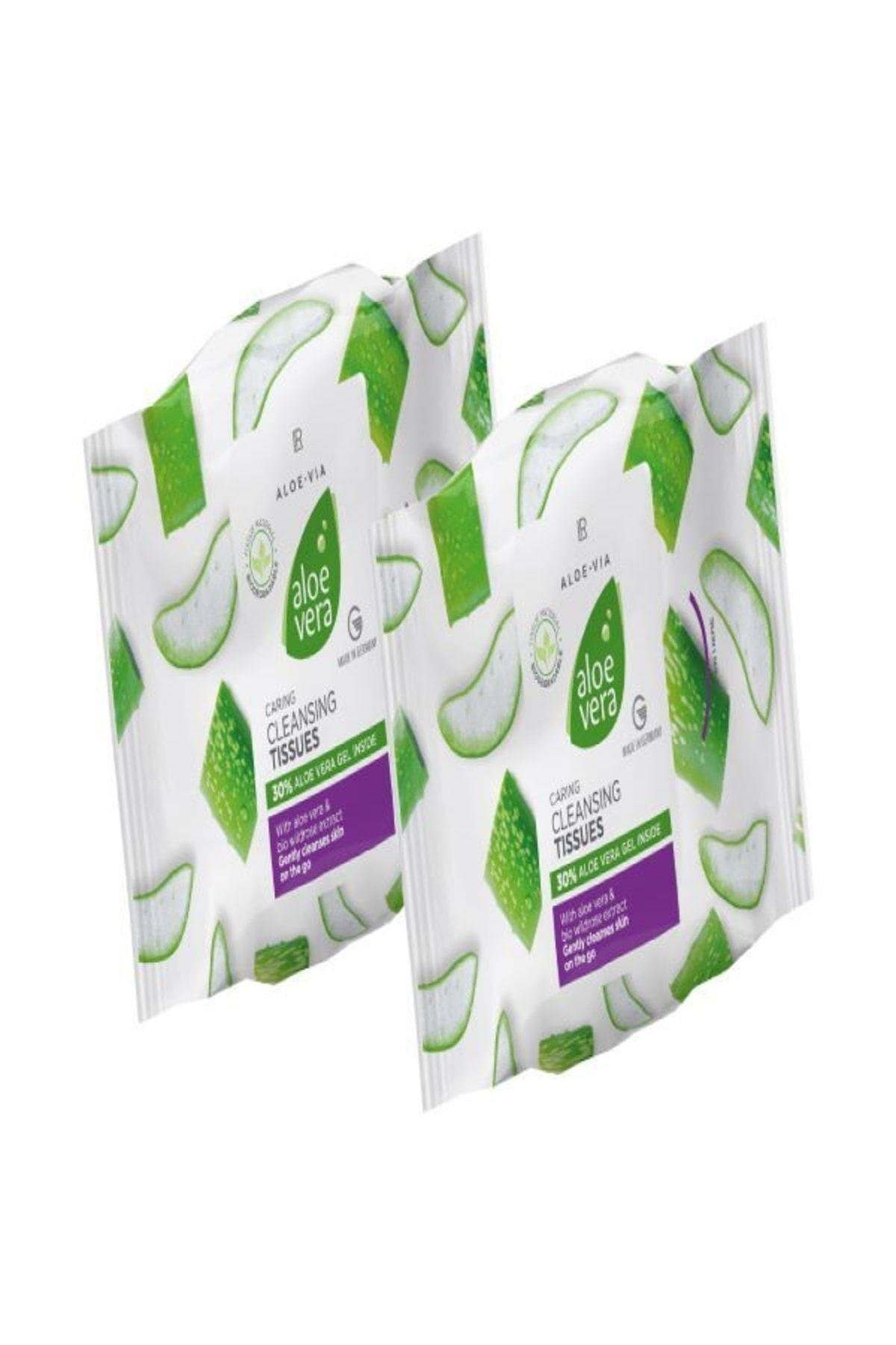 Aloe Vera Yumuşak Temizleme Mendilleri 25 Adet 2 Li Set