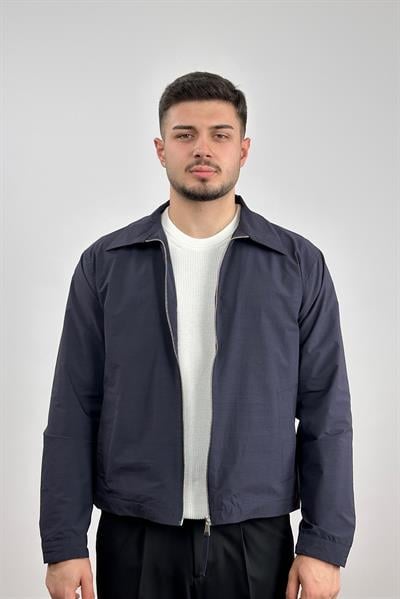 Mevsimlik Astarlı Ceket - Lacivert