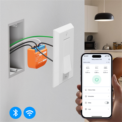 Akıllı Röle Anahtarı Tekli – Enerji Ölçümlü