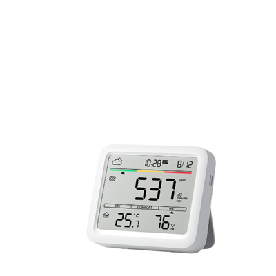 Kablosuz Ekranlı CO₂, Isı & Nem Sensörü